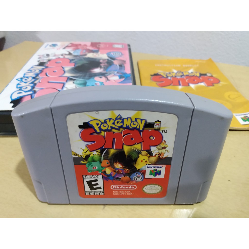 Pokémon Snap, Nintendo 64, Jogos