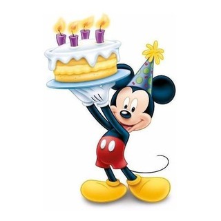 Mickey E Minnie Kit Decoração De Festa 10 Mini Displays Mdf