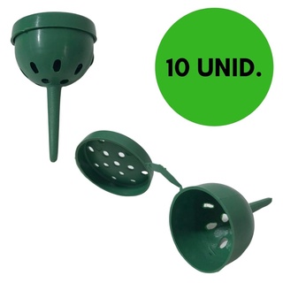 Kit 10 Porta Adubo NPK Pequeno P/ Plantas Bonsai E Orquídeas