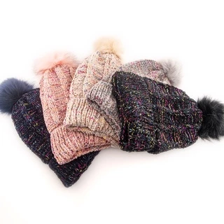 Gorro Touca Feminina Menina Tricotado Quente Fashion MZ5239PO