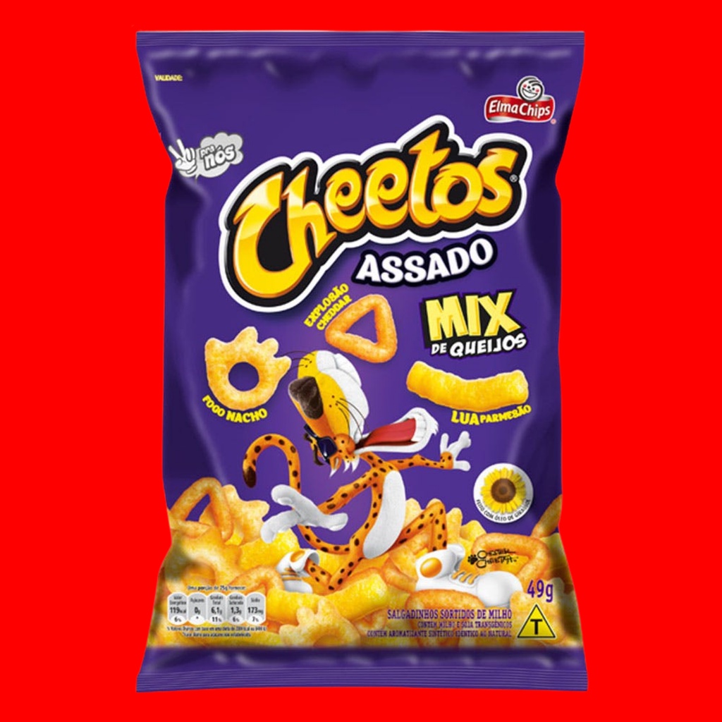 Salgadinho Sortido Mix de Queijos Elma Chips Cheetos 115G - Supermercado  Nagumo - Compre Online em Itaquaquecetuba/SP