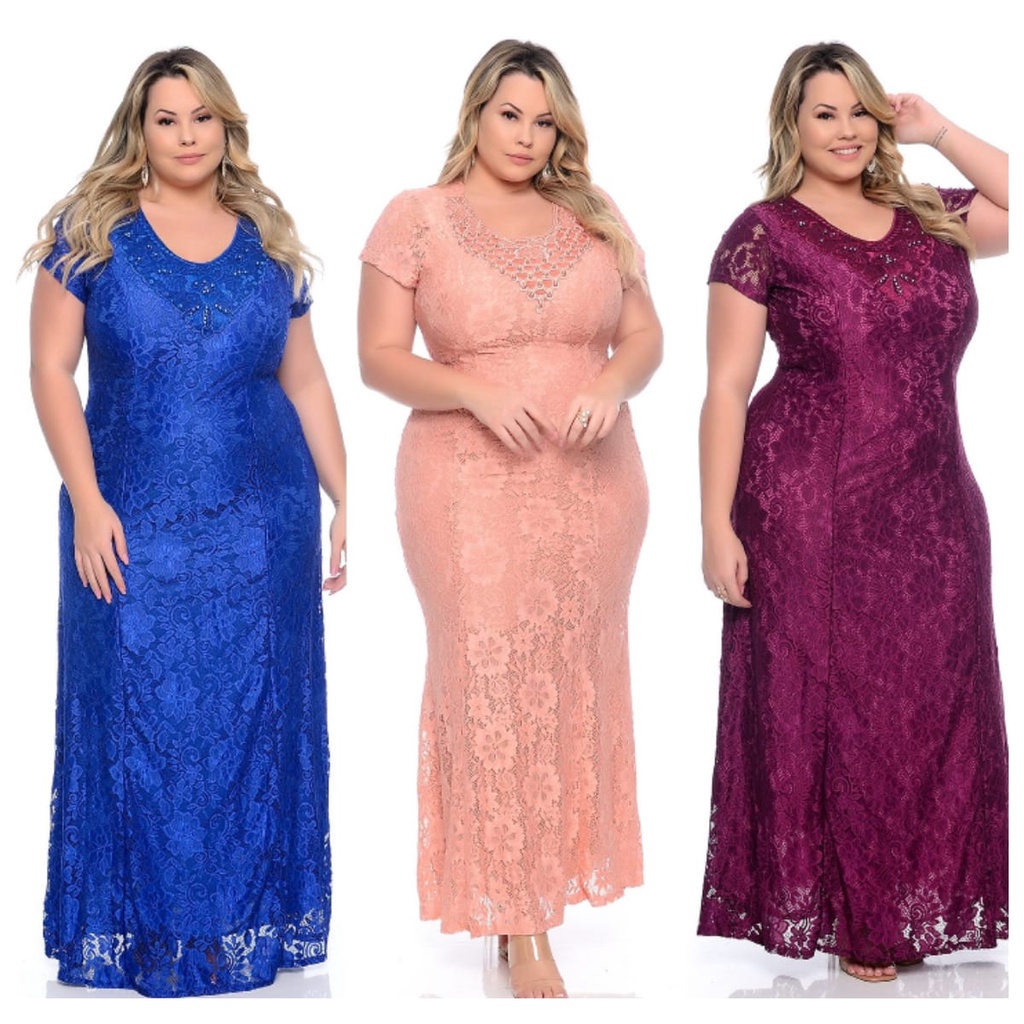 Vestido de festa plus size: 15 vestidos longos para casamentos e formaturas  - Madrinhas de Casamento