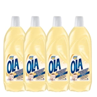 Kit com 4 Lava Roupas Ola Bebê 1L Cada em Oferta na Shopee