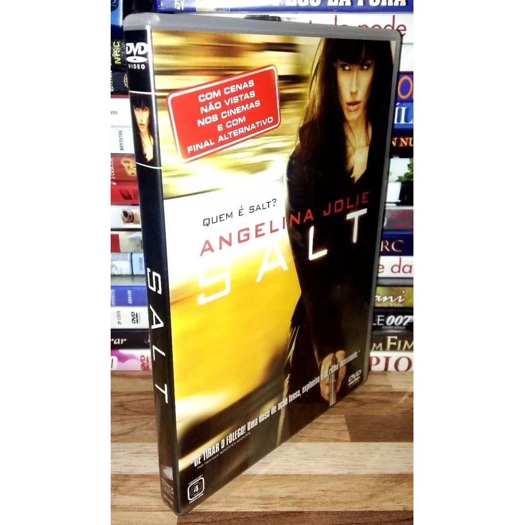 Dvd Original - Salt - Filme - Angelina Jolie - Dublado | Shopee Brasil