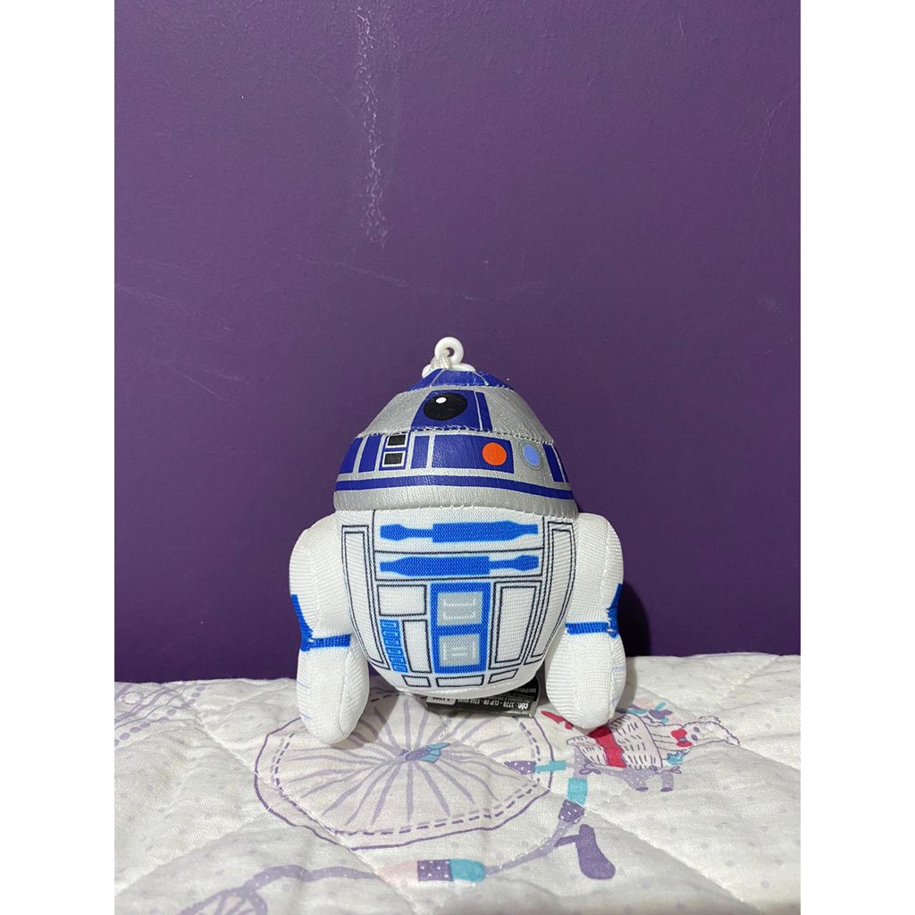 Star Wars Chaveiro e Tag - Pelucia R2-D2 - DTC - Toyshow Tudo de