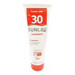 Creme Protetor Solar Bloqueador Sunlau Fps30 Facial 120g
