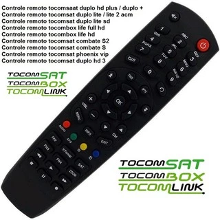 Controle remoto receptor Tocomsat combate s3 pronta entrega funciona em todos modelos da foto do anuncio compras aprovadas até as 13:00 envio no mesmo dia (não funciona no combate s le)