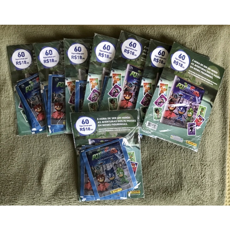Envelopes de Figurinhas PJ Masks Panini | Shopee Brasil