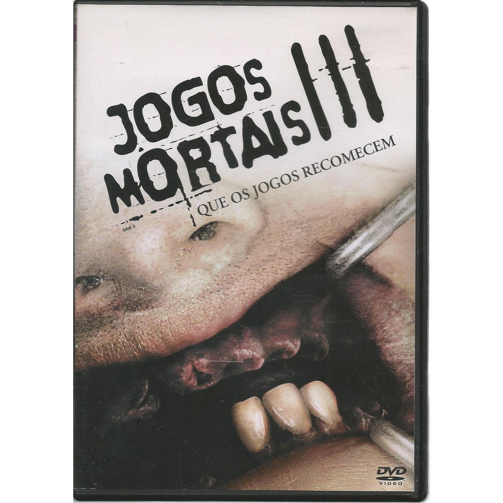 SPACETREK66 - DVD JOGOS MORTAIS 3 - QUE OS JOGOS RECOMECEM