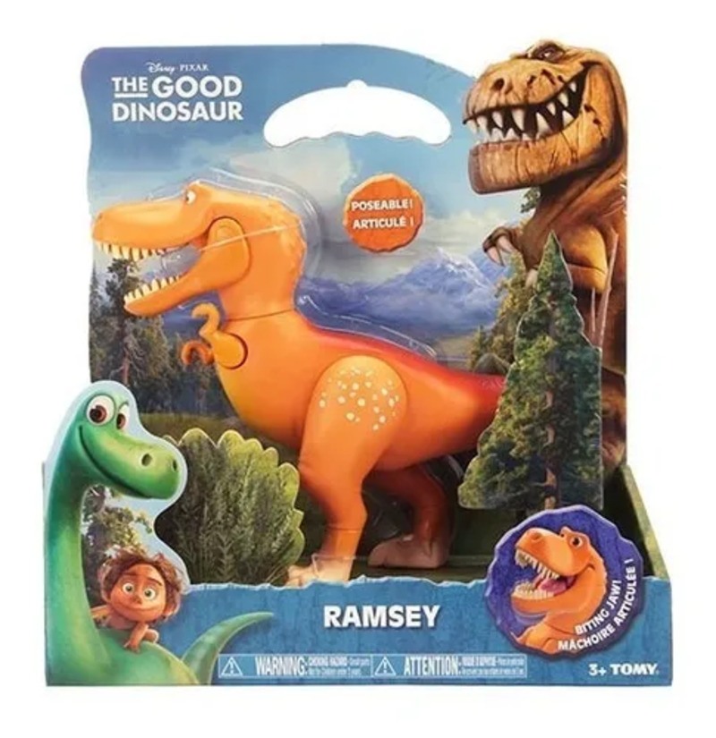 Boneco 20cm Articulado Ramsey O Bom Dinossauro Disney-sunny