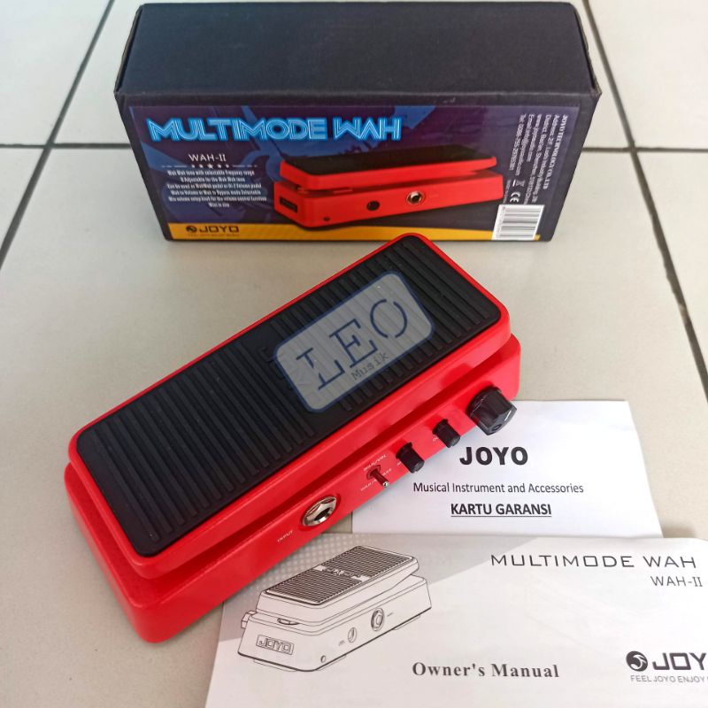 JOYO WAH-II Classic Multifunctional WAH Pedal Featuring WAH-WAH