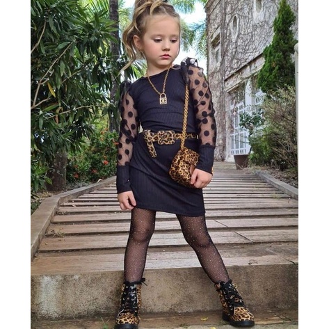 Vestido com clearance bota infantil