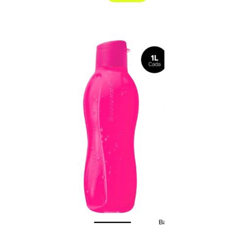 Garrafa Neon Tupperware 1 Litro | Shopee Brasil
