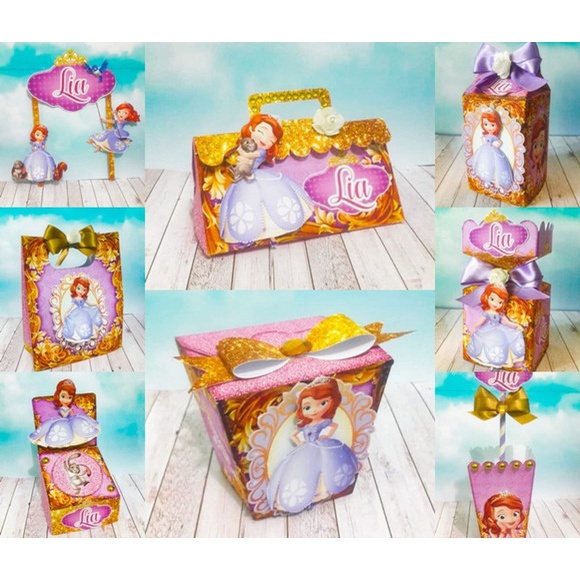 Conjunto Personalizado Princesa Sofia infantil