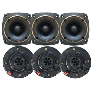 Kit 3 Driver Corneteira 150wrms+Twiter 150wrms Super Tweeter Automotivo