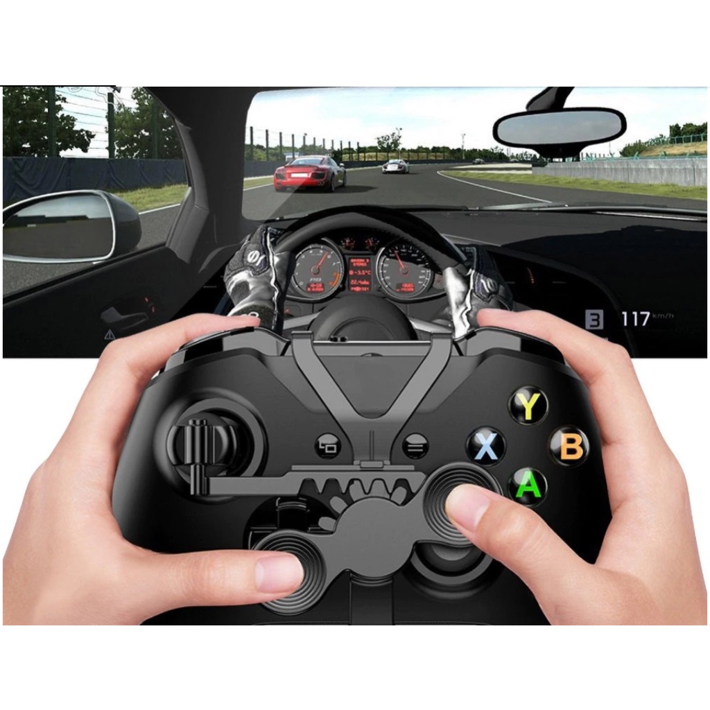 Mini Volante Controle Xbox 360 Jogos De Corrida Forza Nfs em