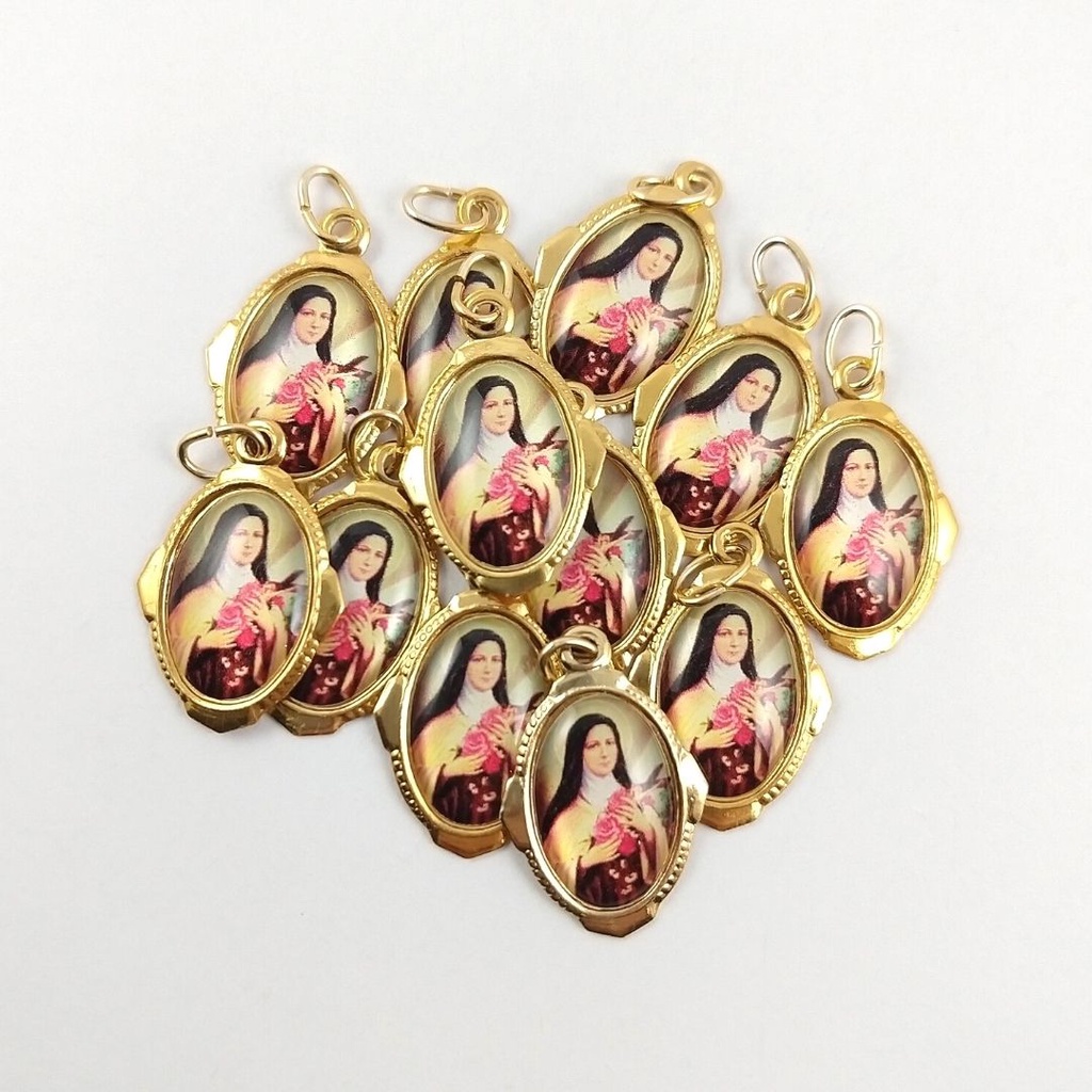 Medalhinhas Santa Teresinha 30 Unidades