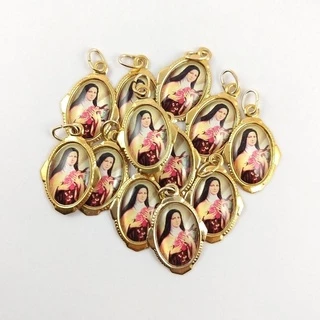 Medalhinhas Santa Teresinha 30 Unidades