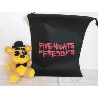 Pelúcia Five Nights at Freddy's com sacola FNAF inclusa - diversos modelos