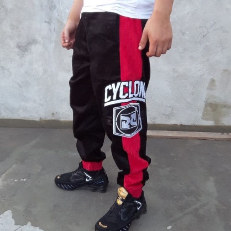 Calça cyclone hot sale veludo lançamento