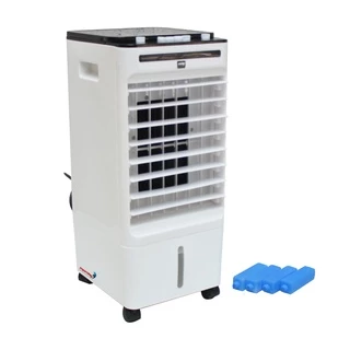 Climatizador Umidificador De Ar Portátil 6 Litros com 3 Velocidades com Rodinhas 65W