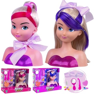 Boneca Barbie Busto Cabeleireira Mini - Pupee - Sama Presentes