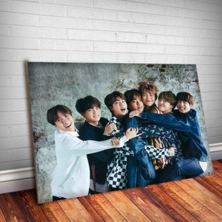 Placa Decorativa MDF BTS K-POP