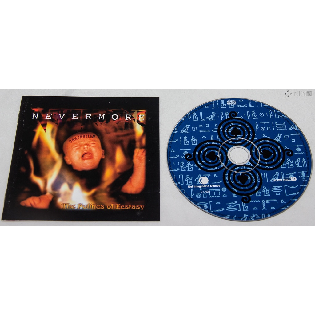 CD Nevermore The Politics Of Ecstasy 1996 Importado Argentina Shopee