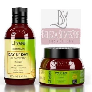 Kit Café Verde Pantovin Day By Day Fortalecimento e Crescimento Rápido PROMOÇÂO