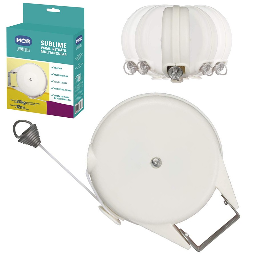 Varal retrátil multiangular | Shopee Brasil