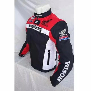 [Produto ERHFM] honda Jaqueta Impermeável Para Motocicletas HRC Borda Oficial M L XL XXL VJP