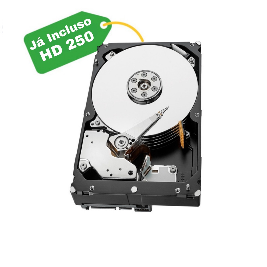 HIKASIRA equipment 3301 “True Drive” Kit 4 Câmeras De Monitoramento Dvr 4 Canais Caixa Organizadora