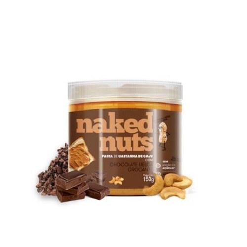 Pasta De Castanha De Caju Naked G Chocolate Belga Shopee Brasil