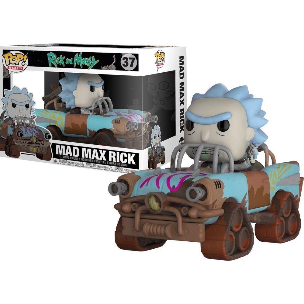 Funko Pop Rick and Morty 37 Mad Max Rick | Shopee Brasil
