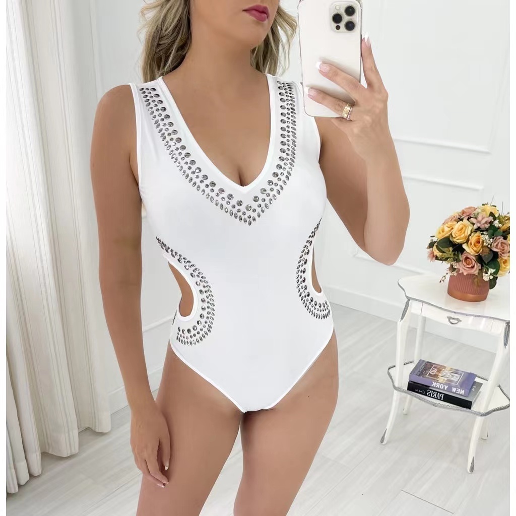 Body decote V feminino Road Mel