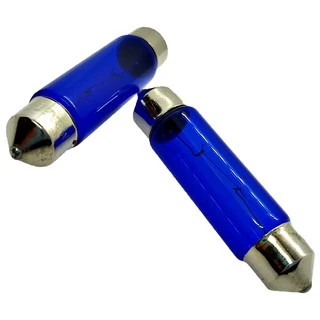 Lâmpada Torpedo 41mm Super Branca C5w 12v 5w Sv8.5 - 1 Par