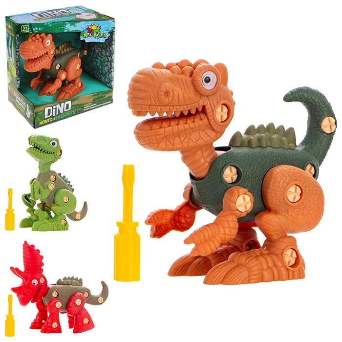 Dinossauro Monta Desmonta T-Rex Havan Toys - HBR0397