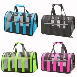 Bolsa Mala De Transporte Para Cães / Cachorros E Gatos Pet