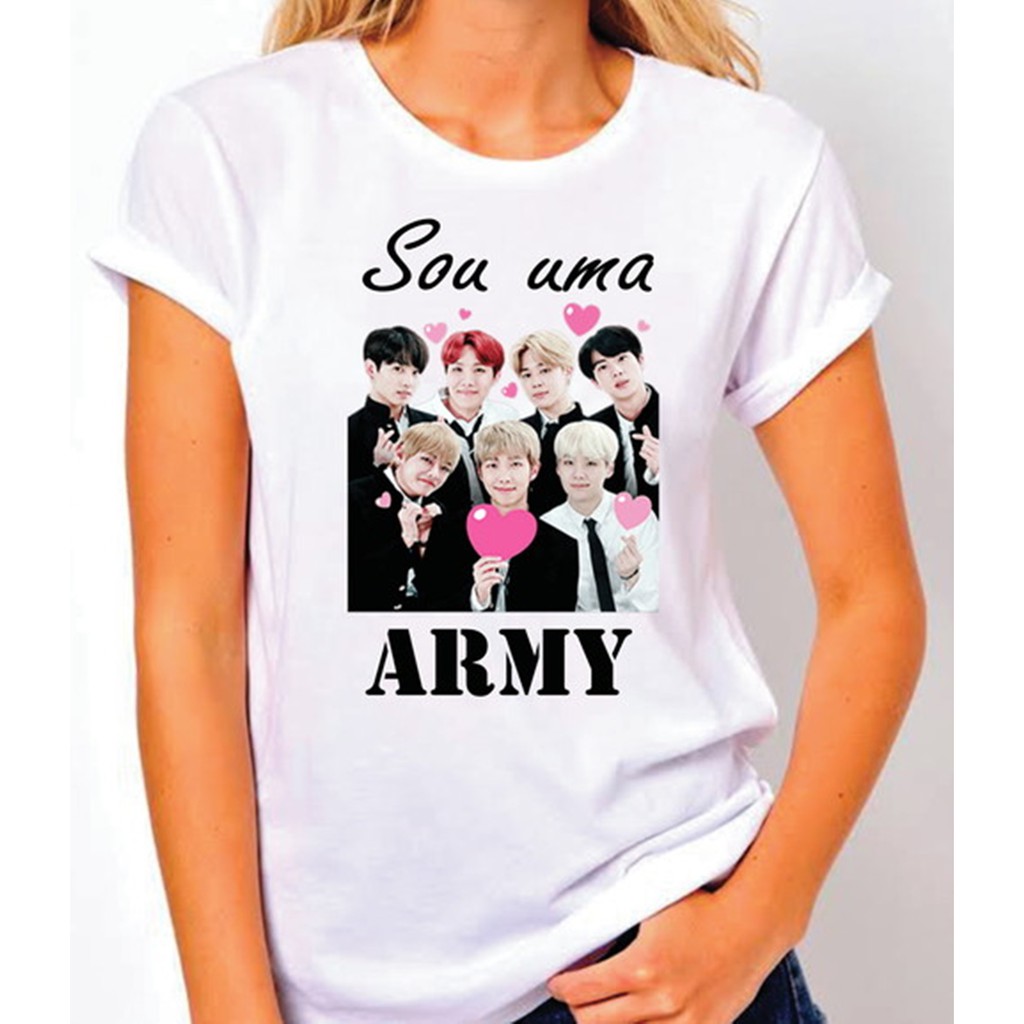 Blusa bts com hot sale todos os nomes