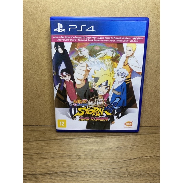 Jogo Ps4 Naruto Storm 4 Road To Boruto Midia Fisica