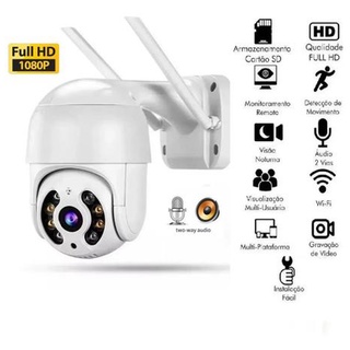 CAMERA DE SEGURANÇA SMART WIFI ICSEE FULL HD - A8 1080P Prova D