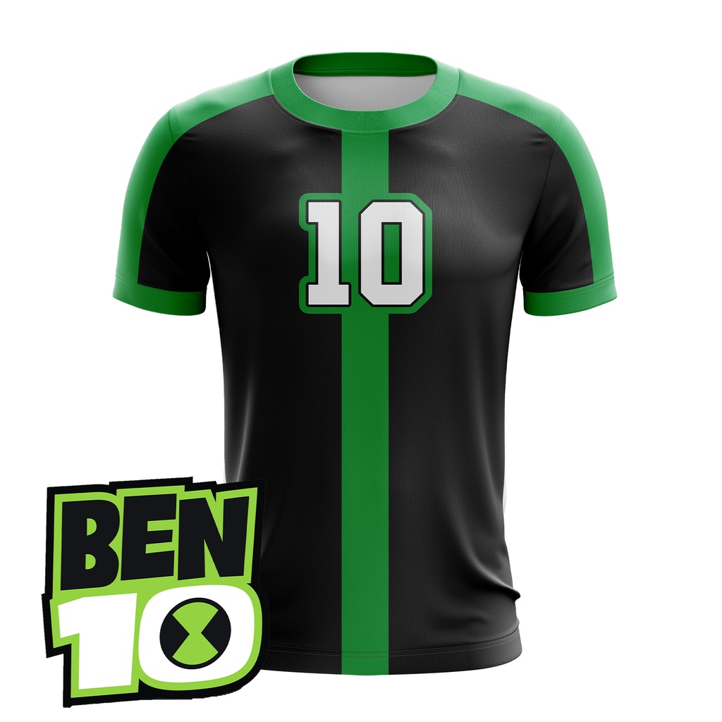 Camiseta Uniforme Ben 10 Clássico - Cartoon Cosplay