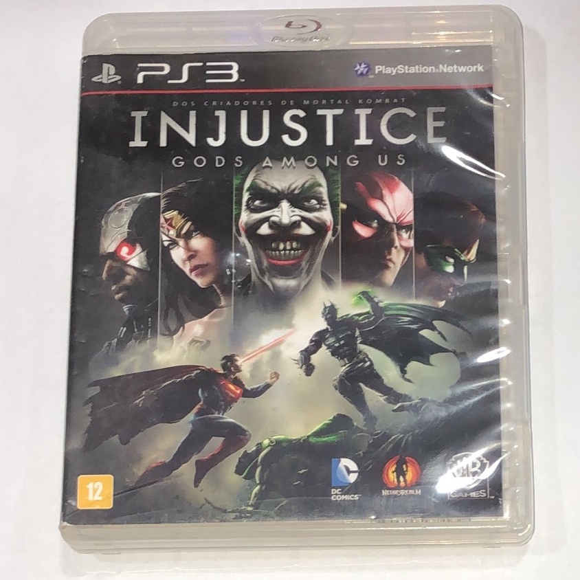 Injustice: Gods Among Us - Ps3 (Mídia Física) | Shopee Brasil