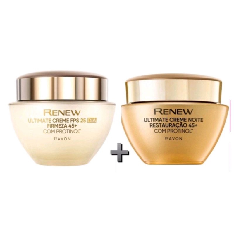 Creme Facial Renew Ultimate Noite Protinol 50g - Avon