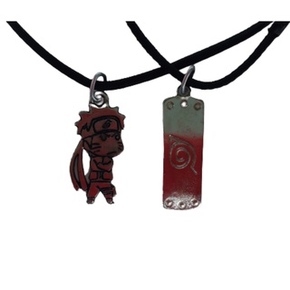 Kit2colares Anime Akatsuki De Melhores Amigo Nuvens Vermelha