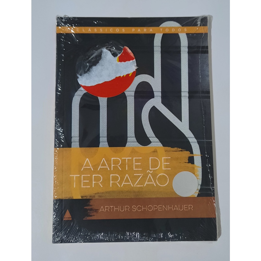 LIVRO - A ARTE DE TER RAZÃO - Arthur Schopenhauer - NOVO - PRONTA ...