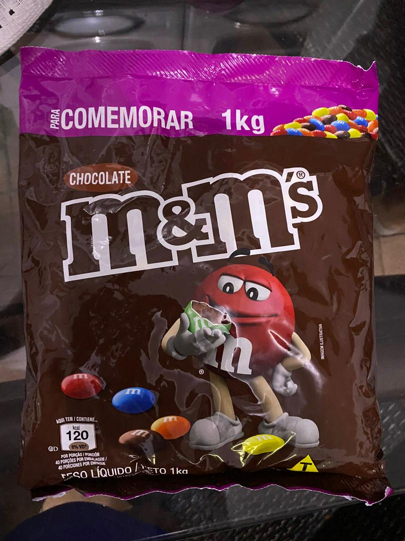 M&M Confeito Chocolate 1kg - Mars