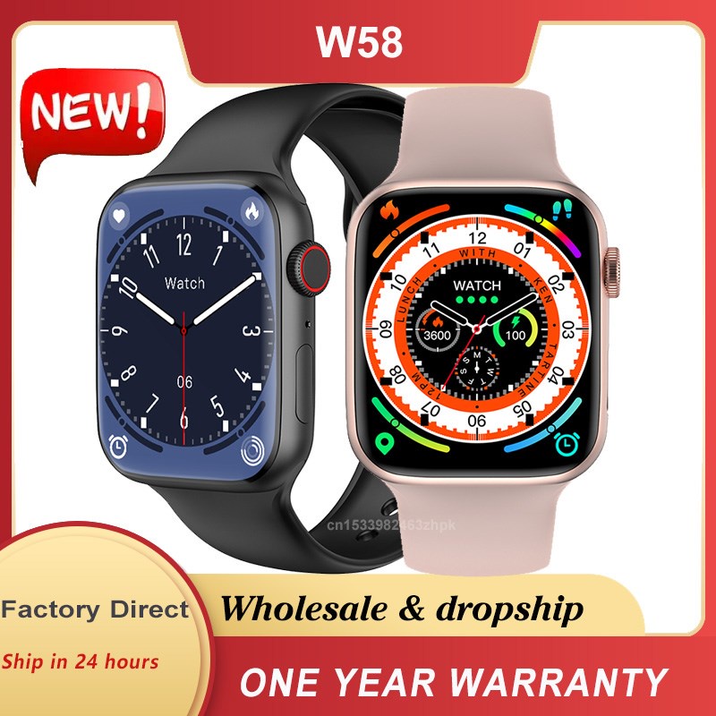 SmartWatch Relógio Inteligente W58 pro Série 8 45mm - Lefal Cold