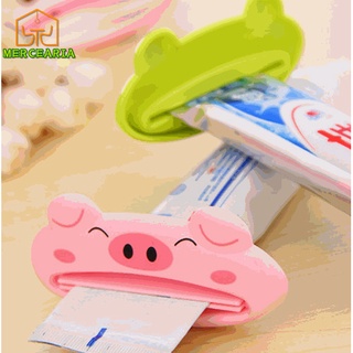 Dispensador De Pasta De Dente Multifuncional Em Formato De Animal Fofo Para Banheiro / Limpeza Facial