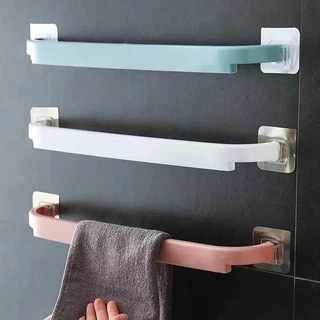 1PCSuporte Adesivo De Toalha Para Parede/Gancho/De Banho Bar Rolo De Prateleira